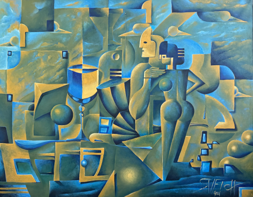 Hommage an den Gurkenlöffel, Steffen Fichtner, Stehfisch